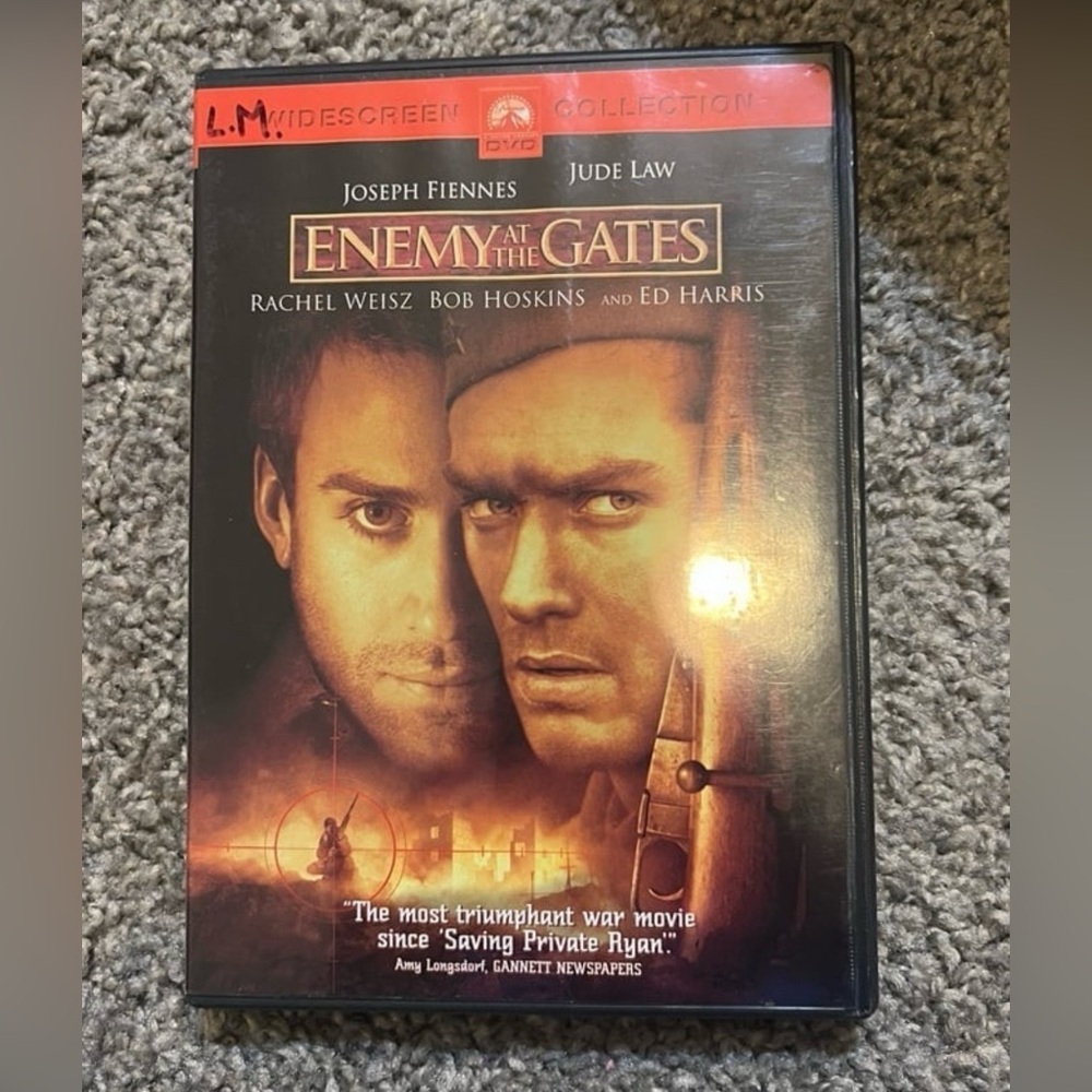 Enemy at the Gates DVD